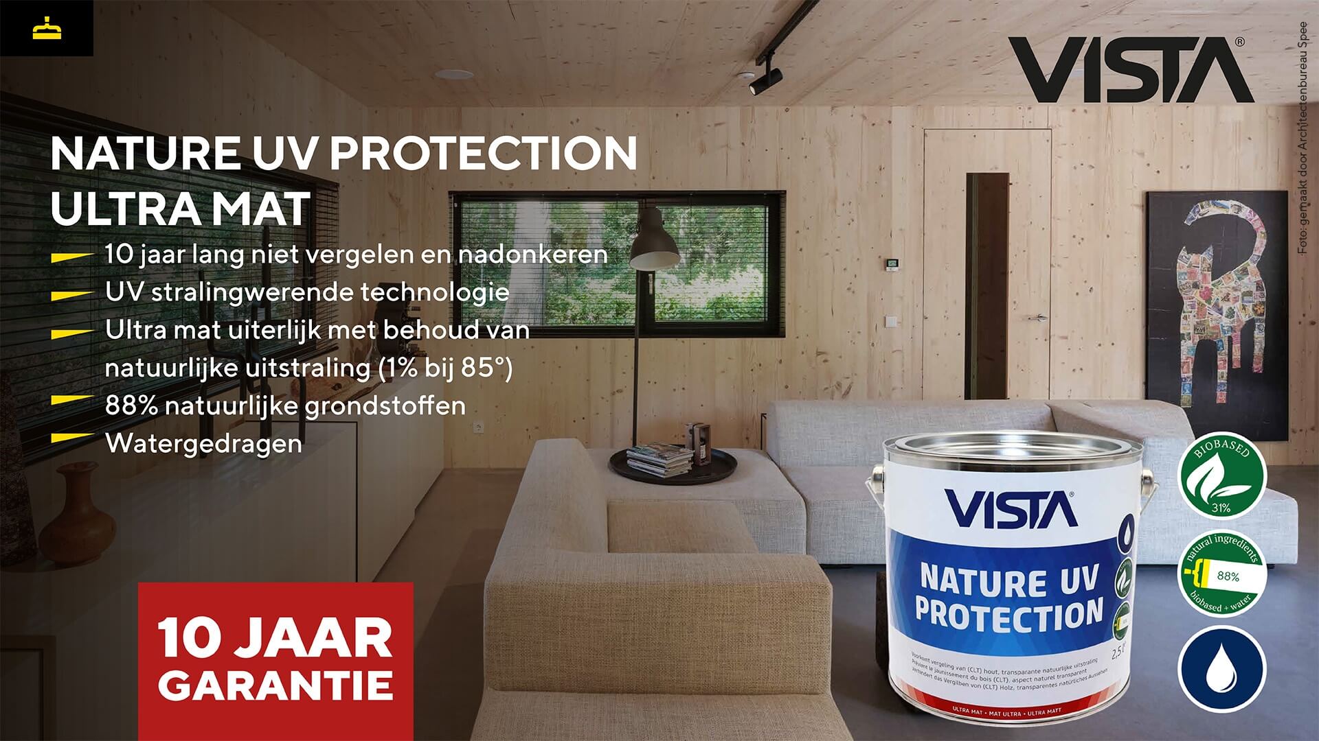 Nature UV protecion speciaal voor houtbouw en CLT-Hout