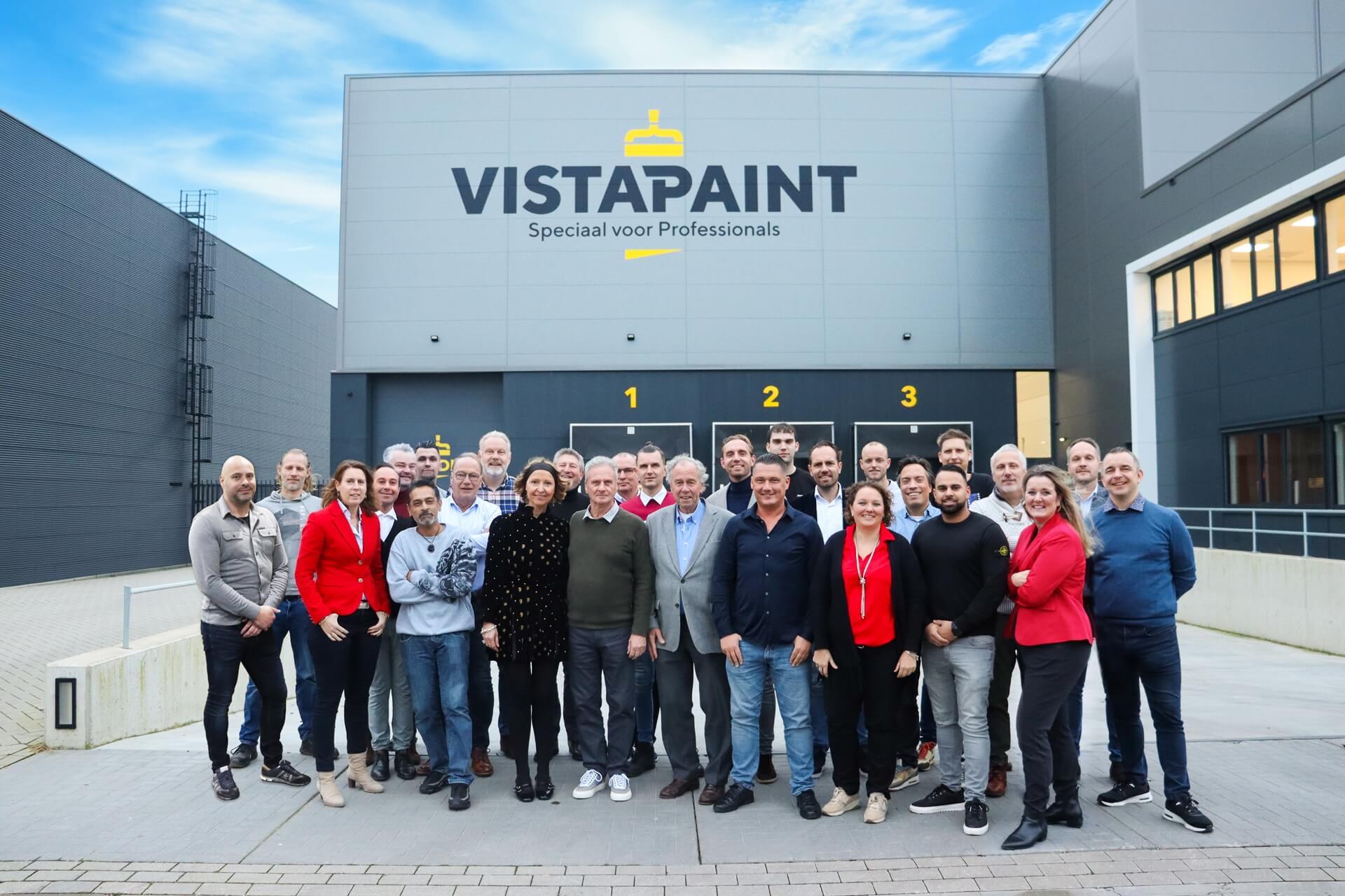 Team foto van Vistapaint